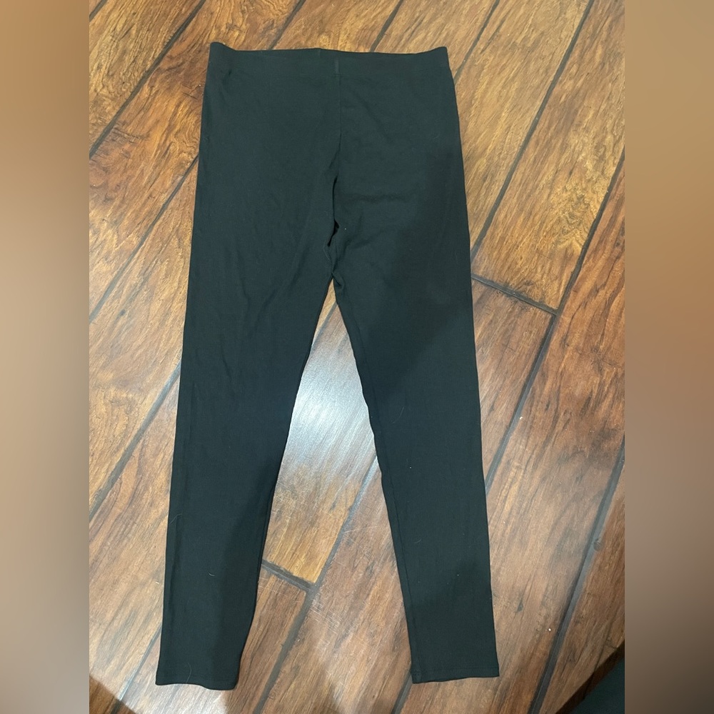 Black Victoria secret ribbed leggings